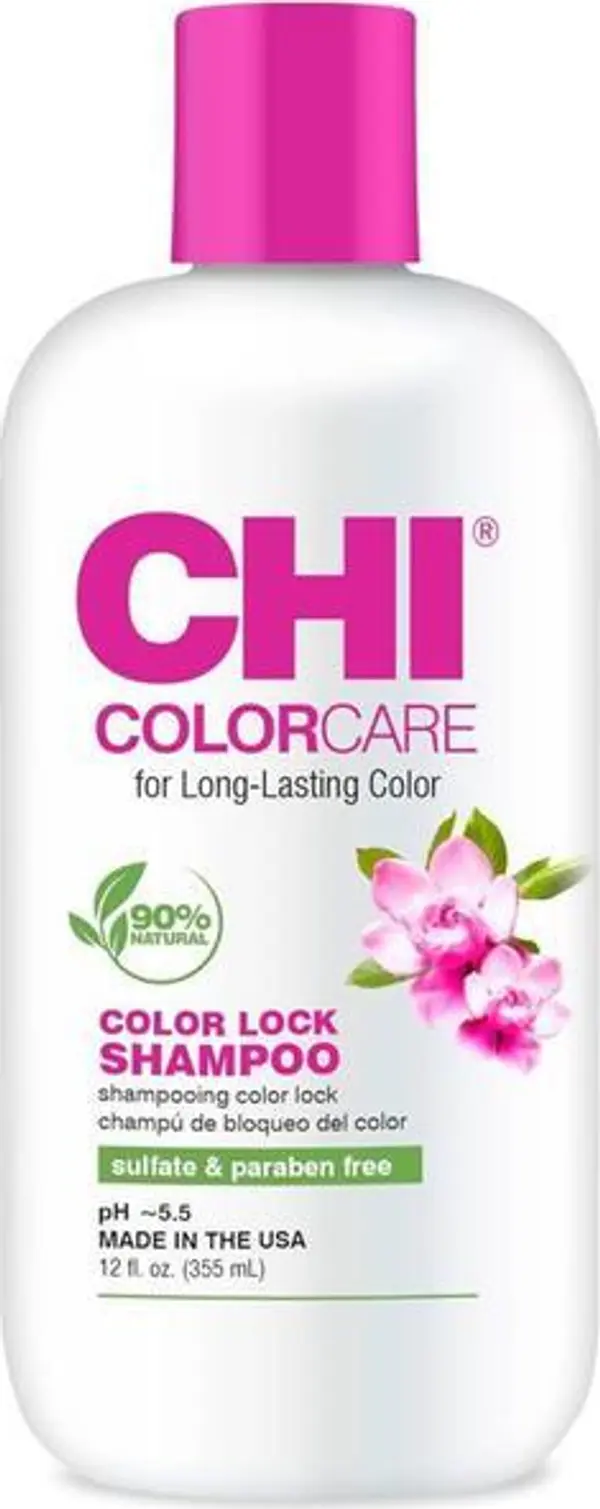 CHI Ревитализиращ шампоан за боядисана коса - CHI ColorCare - Color Lock Shampoo, 355 мл