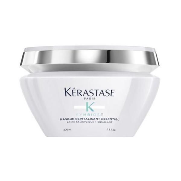 Kerastase Ревитализираща маска за увредена коса и скалп с пърхот - Kerastase Symbiose Masque Revitalisant Essentiel, 200 мл