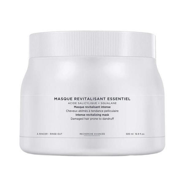 Kerastase Ревитализираща маска за увредена коса и скалп с пърхот - Kerastase Symbiose Masque Revitalisant Essentiel, 500 мл