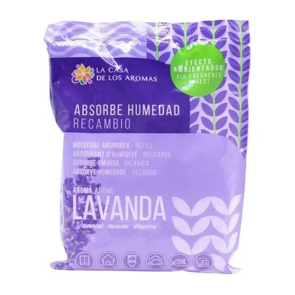 Mikado Резерва  Moisture Absorber с аромат на лавандула - La Casa De Los Aromas Absorbe Humedad Recambio, 1 бр