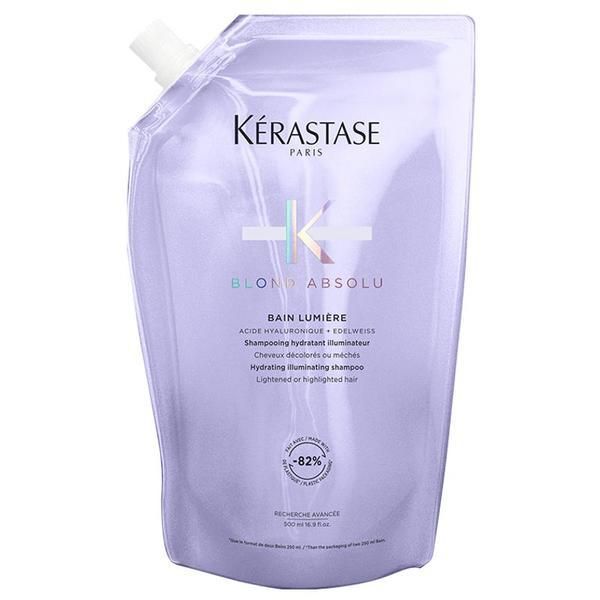 Kerastase Резерва шампоан Kerastase Blond Absolu Bain Lumiere Hydrating Illuminating Shampoo Refill, 500 мл