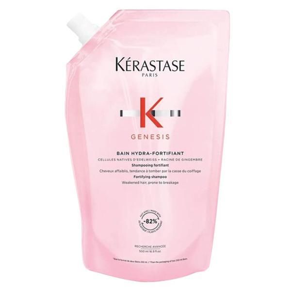 Kerastase Резерва шампоан против косопад - Kerastase Genesis Bain Hydra-Fortifiant Shampoo Refill, 500 мл