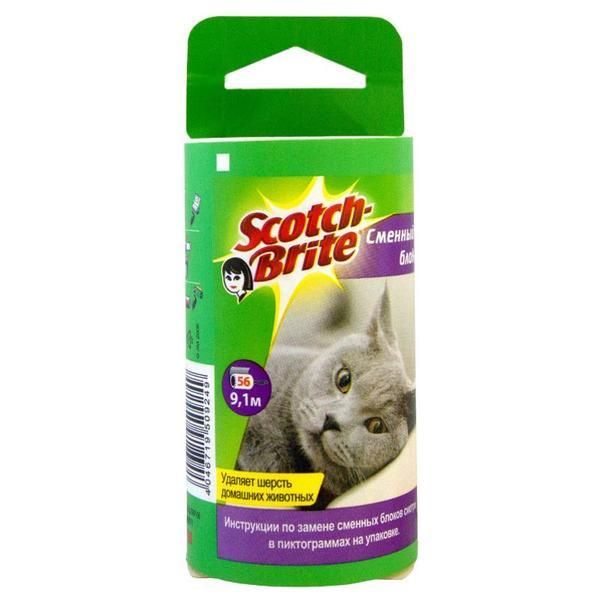 3M Резерва за мъх и ролка от животински косми - 3M Scotch-Brite, 1 бр