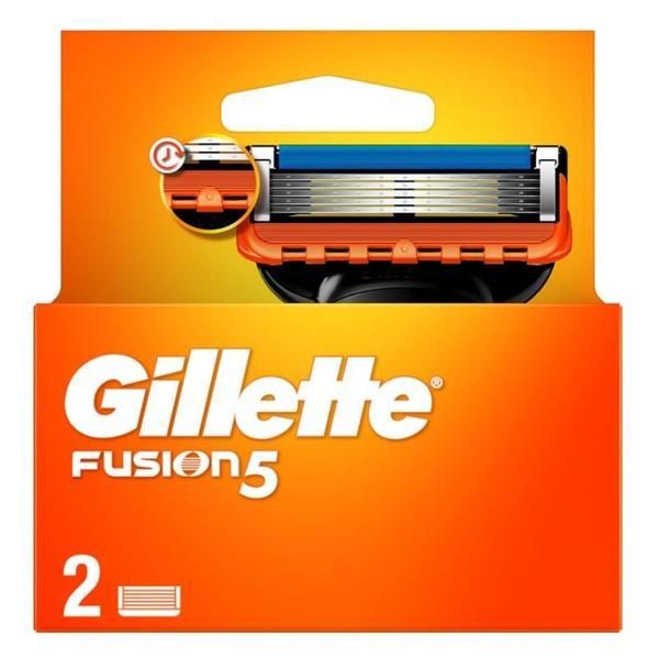 Gillette Резерви Ръчна самобръсначка - Gillette Fusion 5, 2 бр