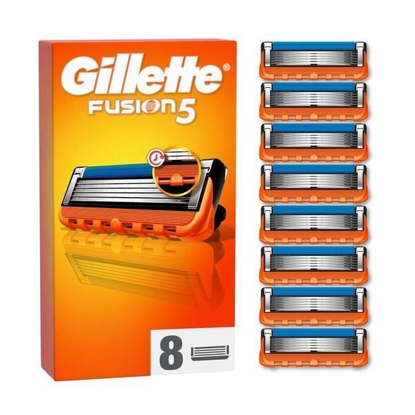 Gillette Резерви Ръчна самобръсначка - Gillette Fusion 5, 8 бр