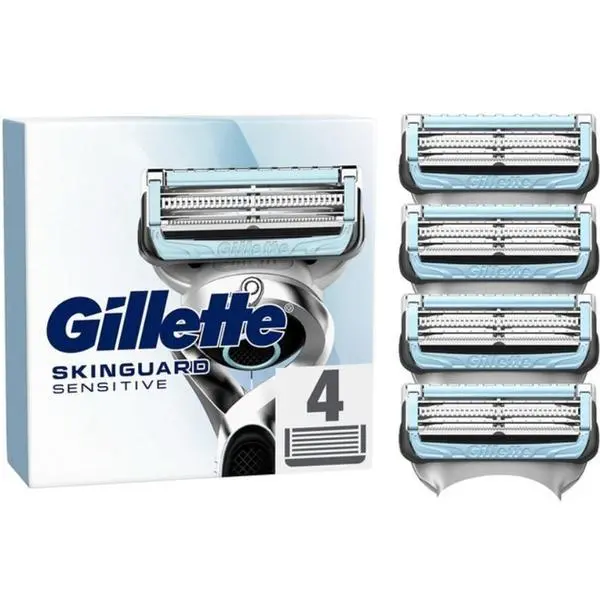 Gillette Резерви самобръсначки - Gillette Skinguard Sensitive, 4 бр