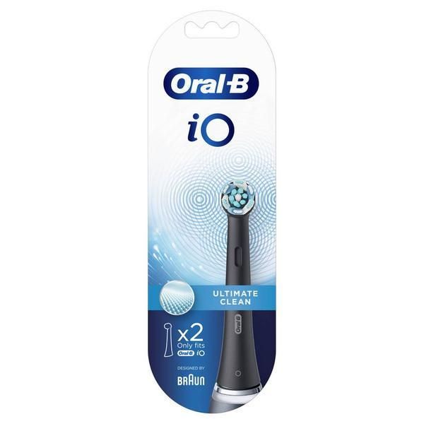 Oral-B Резерви за Електрическа четка за зъби Reserve - Oral-B iO Ultimate Clean, черна, 2 броя