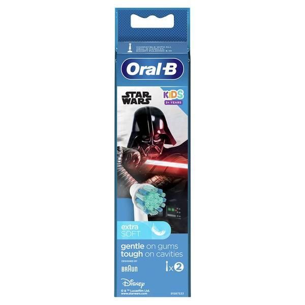 Oral-B Резерви за Електрически четки за зъби - Oral-B EB10 Kids Star Wars, 2 броя