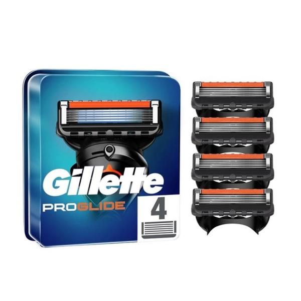 Gillette Резервни части за самобръсначка Gillette Fusion Proglide - Gillette Fusion 5 Proglide, 4 бр