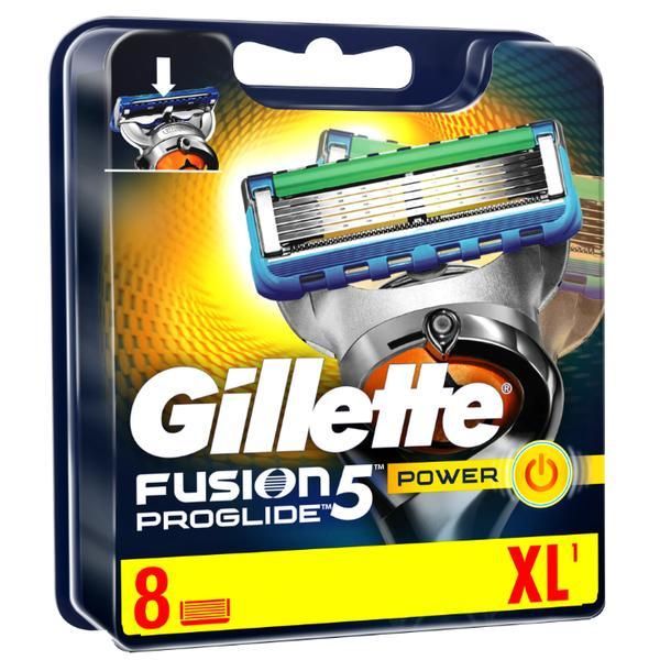 Gillette Резервни части за самобръсначка Gillette Fusion Proglide Power - Gillette Fusion 5 Proglide Power, 8 бр