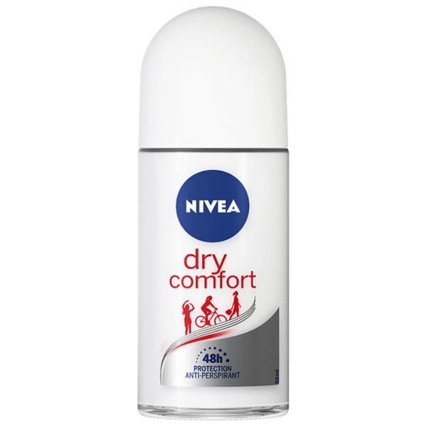 Nivea Рол-он дезодорант - Nivea Dry Comfort, 50 мл