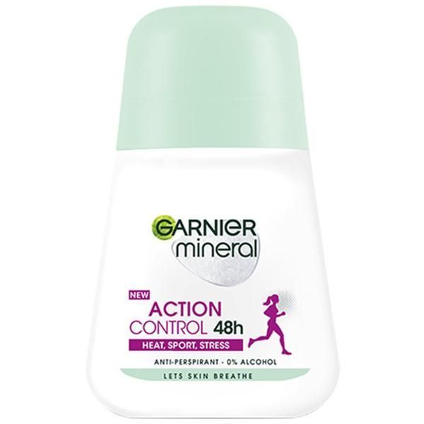 Garnier Рол-он дезодорант против изпотяване - Garnier Mineral Action Control 48h, 50 мл