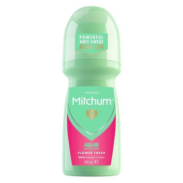 Mitchum Рол-он дезодорант против изпотяване - Mitchum Flower Fresh Women Deodorant Roll-On 48 часа, 100 мл