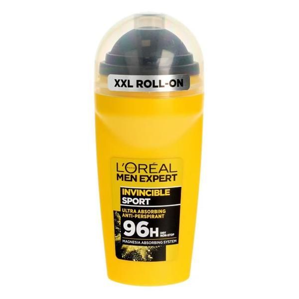 L'Oreal Paris Рол-он дезодорант против изпотяване за мъже - L&#039;Oreal Paris Men Expert Invincible Sport 96H, 50 мл