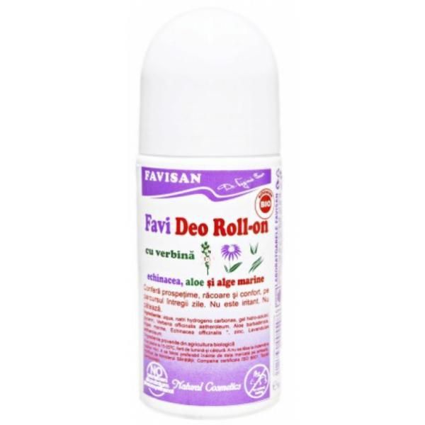 Favisan Рол-он дезодорант с върбинка Favideo Favisan, 50мл