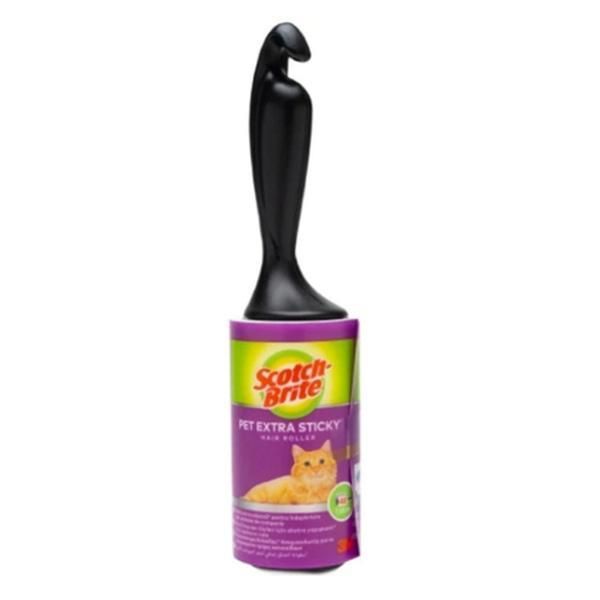 3M Ролка за мъх - 3M Scotch-Brite Pet Extra Sticky, 1 бр