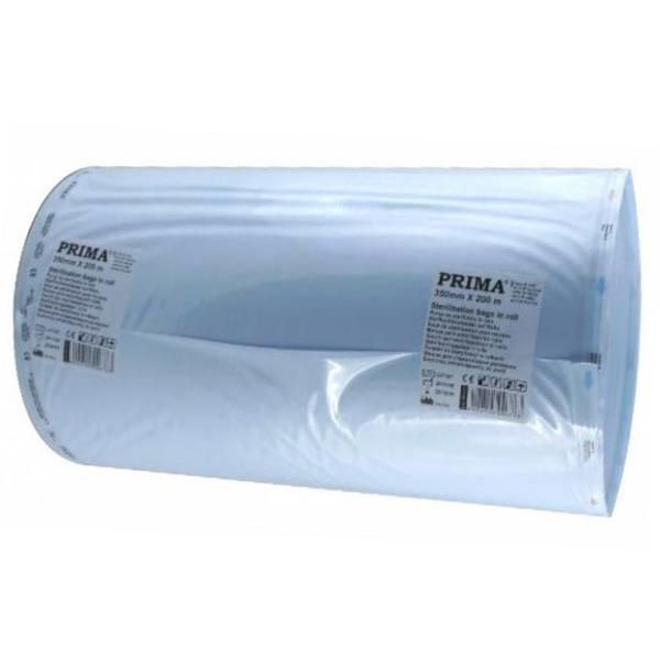 Prima Ролка за стерилизация в автоклав - Prima Flat Reels Steam/ EO Sterilization Indicator 350 мм x 200 м