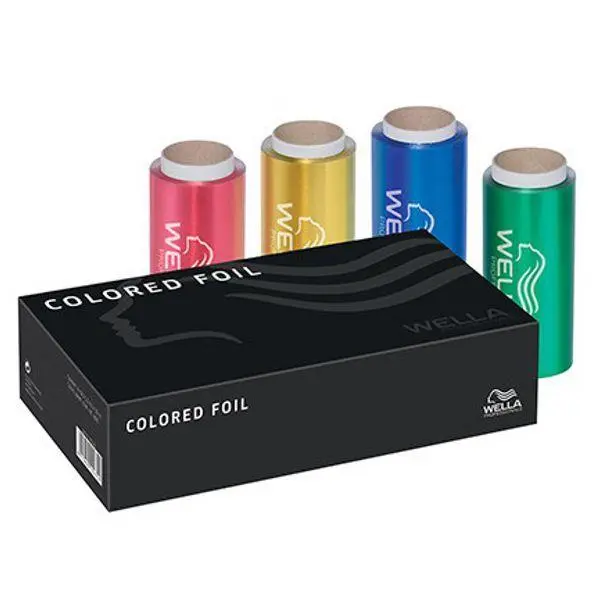 Wella Professionals Ролки от алуминиево фолио P4 - Wella Professional Aluminium Foil Set 4 Colours