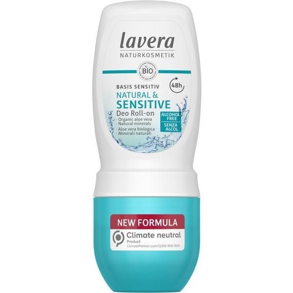 Lavera Roll-On дезодорант BIO Natural &amp; Sensitive 48h Basis Sensitive Lavera, 50 мл