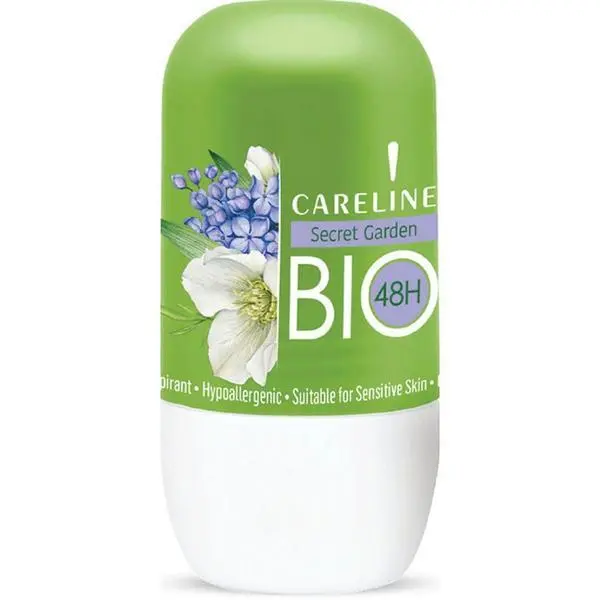 Careline Ролон дезодорант против изпотяване - Careline Citrus Blossom, 75 мл