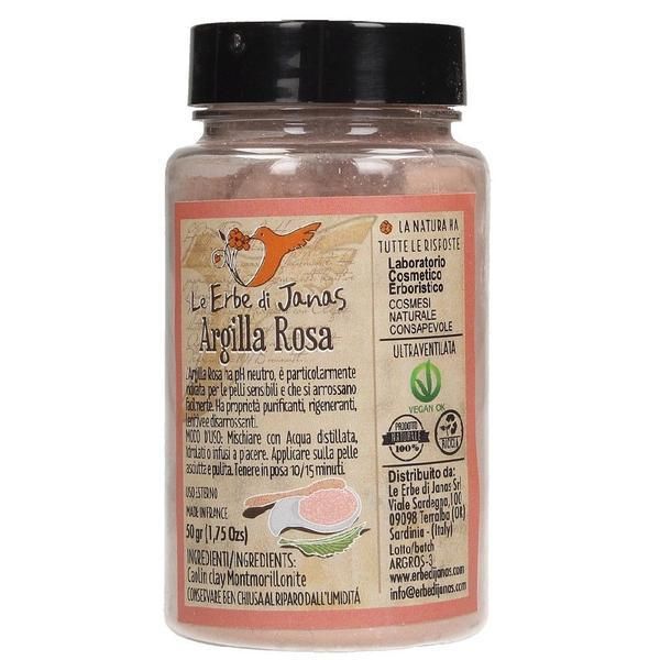 Le Erbe di Janas Розова глина Le Erbe di Janas, 50 гр