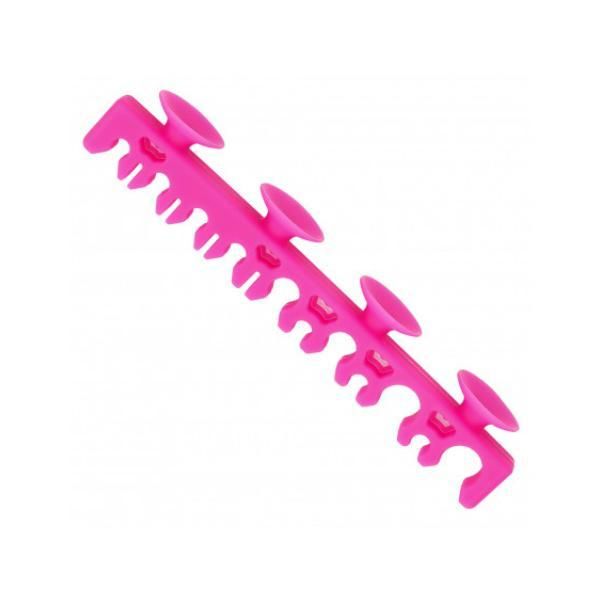 Mimo Розова силиконова подложка за сушене на четка - Mimo Makeup Brush Drying Pack Hot Pink, 1 бр