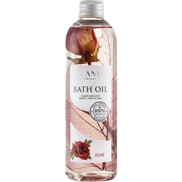 Kanu Nature Розово масло за вана - KANU Nature Bath Oil Rose, 250 мл