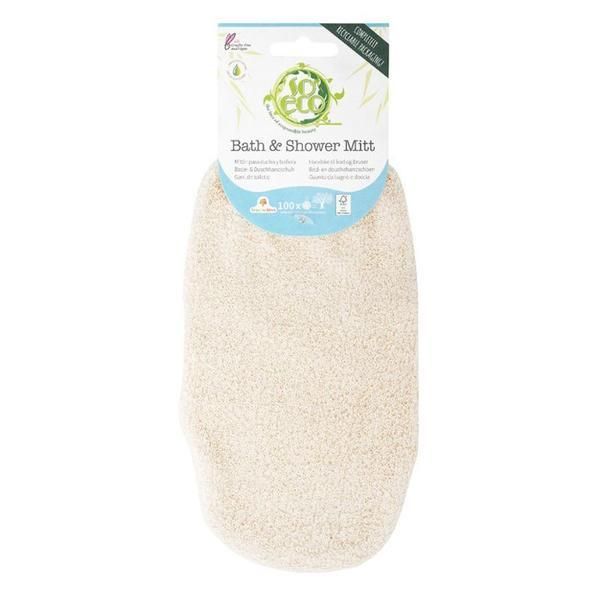 So Eco Ръкавица за вана и душ So Eco Bath &amp; Shower Mitt, 1 бр