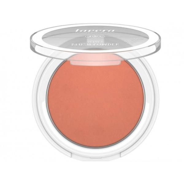 Lavera Руж Lavera Bio Velvet Blush Powder Blush, нюанс Rosy Peach 01, 5 гр