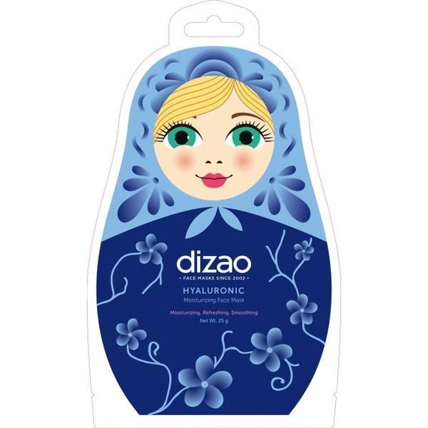 Dizao Naturals Салфетна маска за лице Dizao Hyaluronic Acid Srpkin Moisturizing Face Mask, 1 бр