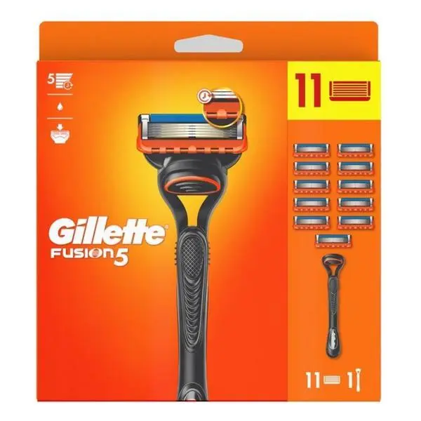 Gillette Самобръсначка  + 11 резервни части - Gillette Fusion 5, 1 бр
