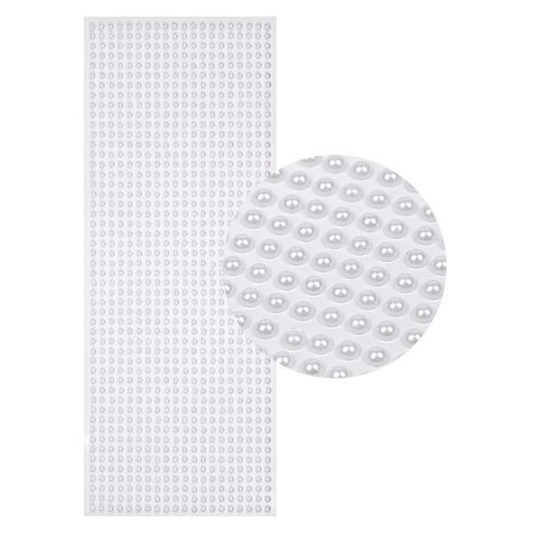 Lucy Style 2000 Самозалепващи се перли Lucy Style, 2 мм, 1000 бр