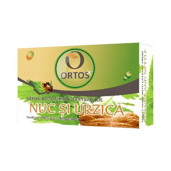 Ortos Prod Сапун с орех и коприва Ortos Prod, 100 г