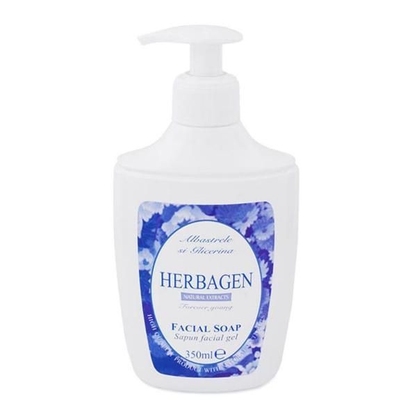 Herbagen Сапун за лице с екстракт от синя метличина Herbagen, 350мл