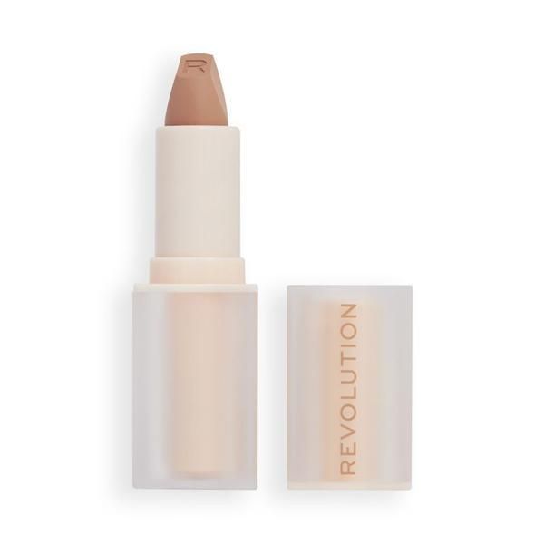 Makeup Revolution Сатенено червило - Makeup Revolution Lip Allure Soft Satin Lipstick, нюанс Lover Nude, 3,2 гр