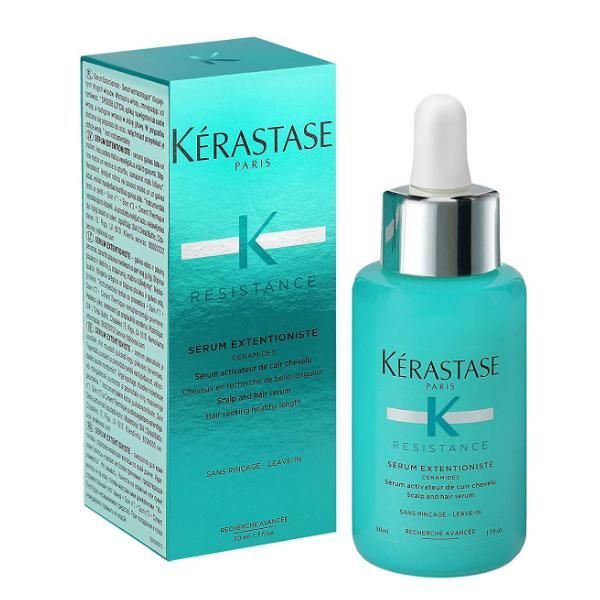 Kerastase Серум Leave-In за дълга коса - Kerastase Resistance Serum Extentioniste Scalp and Hair Serum, 50мл