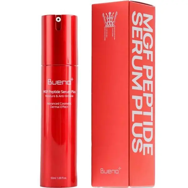 Bueno Серум против бръчки с MGF пептиди, за хидратация на кожата - Bueno MGF Peptide Serum Plus, 50 мл