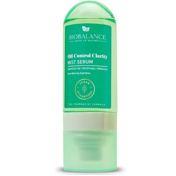 Bio Balance Серум спрей за лице за минимизиране на порите и хидратация - Bio Balance Oil-Control Clarity Mist Serum, 80 мл