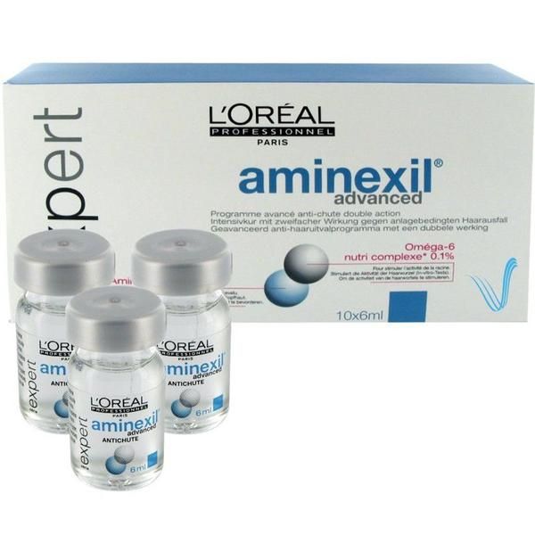 L'oreal Professionnel Серум терапия срещу косопад - L&#039;Oreal Professionnel Aminexil Advanced Anti - Thinning Hair Programme 10 x 6 мл