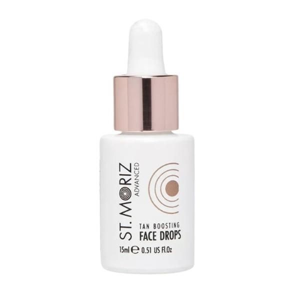St. Moriz Серум за автобронзиране на лицето - St. Moriz Advanced Tan Boosting Face Drops, 15 мл