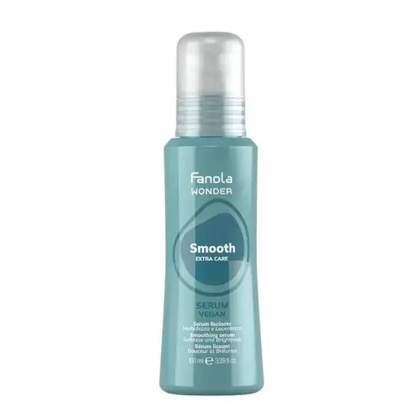 Fanola Серум за дисциплиниране на непокорна коса - Fanola Wonder Smooth Extra Care Smoothing Hair Serum, 100 мл