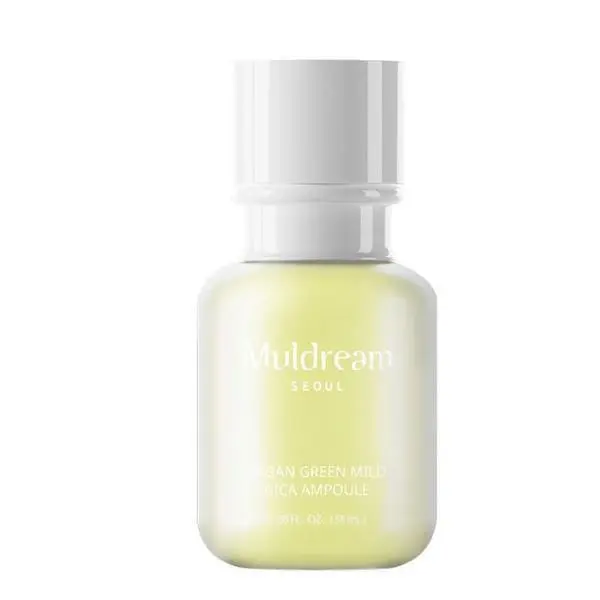 Muldream Серум за лице с витамин C за блясък - Muldream Vegan Green Mild Vita Ampoule, 55 мл