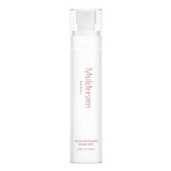 Muldream Серум за лице в спрей, успокояващ и хидратиращ &ndash; Muldream Vegan Green Mild Serum Mist, 100 мл