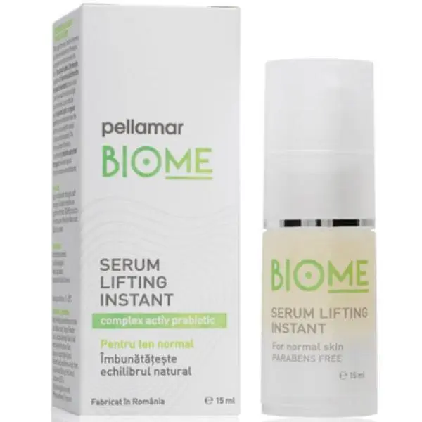 Pellamar Серум за незабавен лифтинг за нормална кожа - Pellamar Biome Lifting Instant Serum, 15 мл