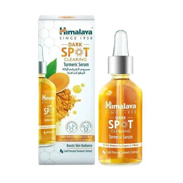 Himalaya Серум за тъмни петна Himalaya Dark Spot Clearing Face Serum Turmeric Face Serum, 30 мл