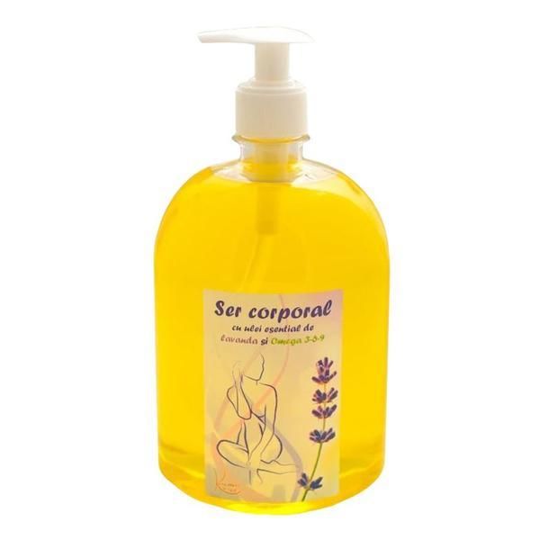 Kosmo Line Серум за тяло с етерично масло от лавандула и Omega 3-6-9 Kosmo Oil, 1000 мл