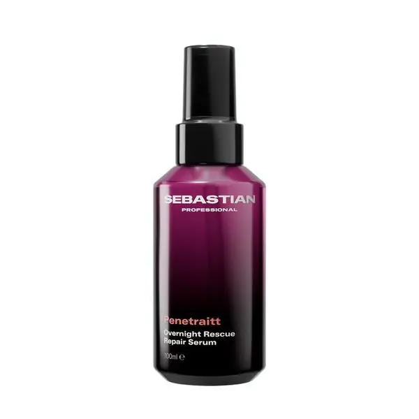 Sebastian Professional Серум за възстановяване без отмиване за увредена коса - Sebastian Professional Penetraitt Overnight Rescue Repair Serum, 100 мл