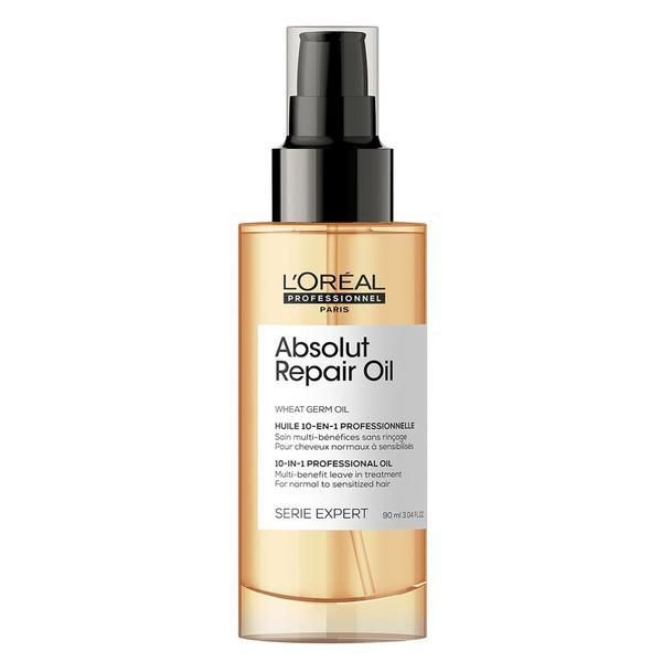 L'oreal Professionnel Серум за възстановяване на повредена коса - L&#039;Oreal Professionnel Expert Series Absolut Repair Oil Wheat Germ Oil 10 в 1, 90 мл