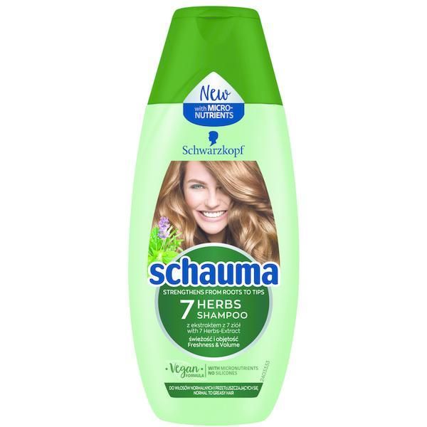 Schauma Шампоан 7 растения за нормална до мазна коса - Schwarzkopf Schauma, 250 мл