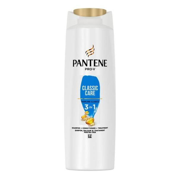 Pantene Pro-V Шампоан, балсам и третиране за нормална и сресана коса - Pantene Pro-V Classic Care 3 in 1 Shampoo Conditioner Treatment, 200 мл